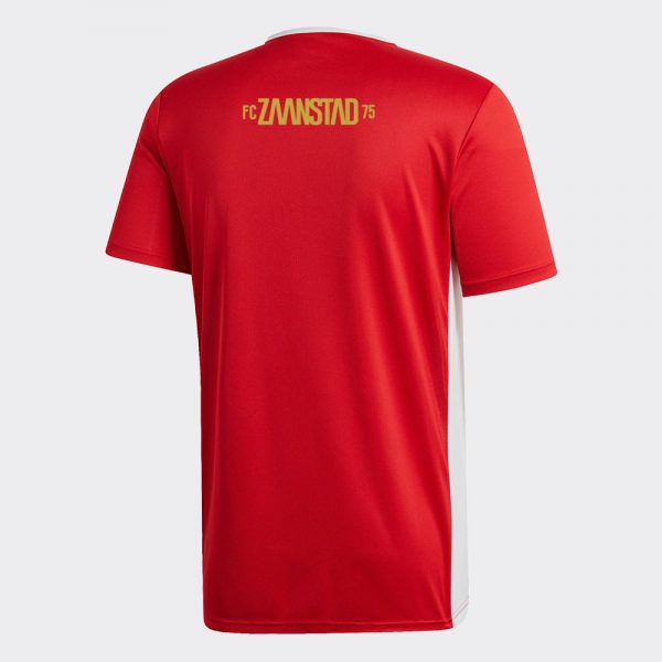 FC Zaanstad, Home Shirt & Short- Premium Quality - Red - Afbeelding 5