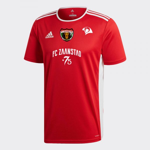 FC Zaanstad, Home Shirt & Short- Premium Quality - Red - Afbeelding 4