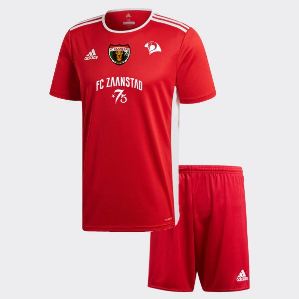 FC Zaanstad, Home Shirt & Short- Premium Quality - Red